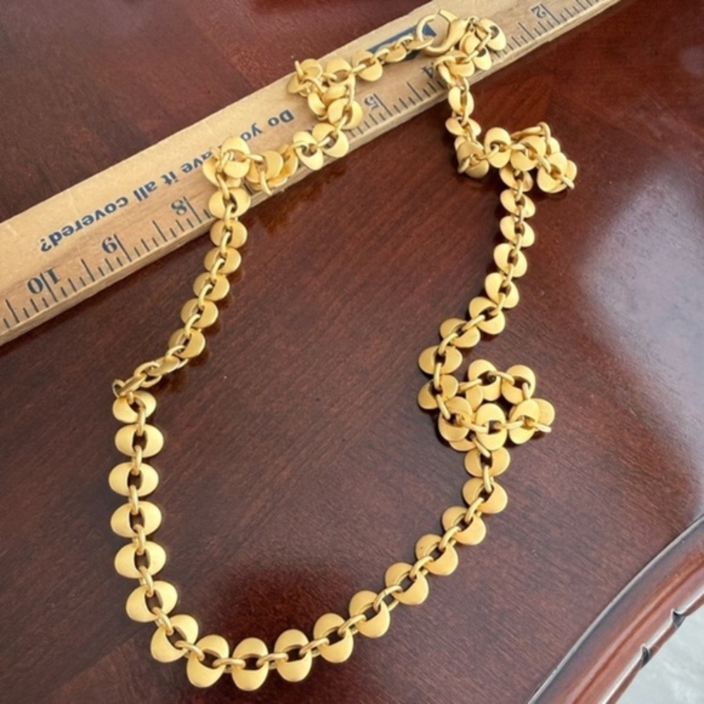 Vintage Express Gold Tone Necklace - Picture 1 of 3